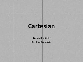 cartesian