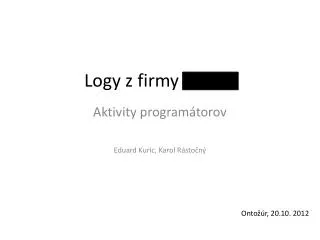 logy z firmy