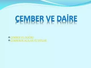 ember ve da re