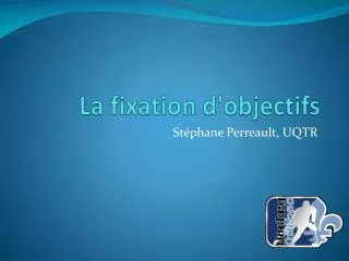 la fixation d objectifs
