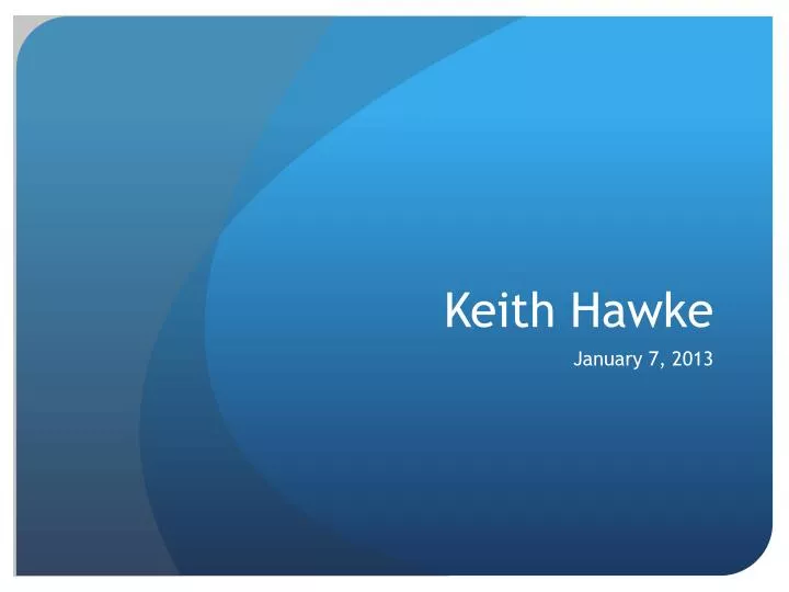 keith hawke