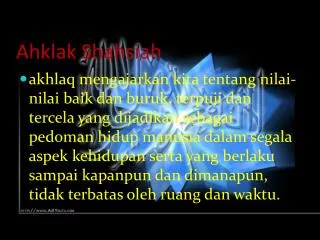 ahklak shahsiah