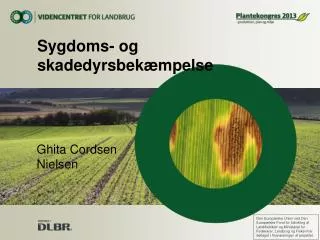 sygdoms og skadedyrsbek mpelse