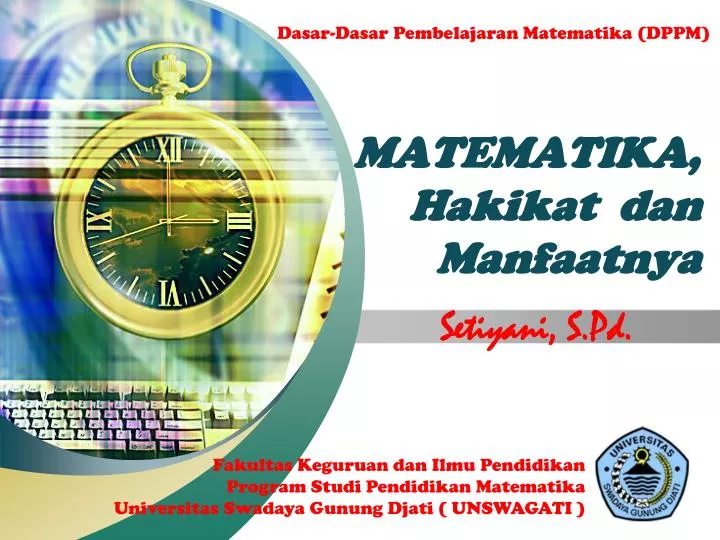 matematika hakikat dan manfaatnya