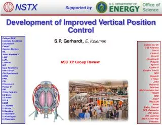Development of Improved Vertical Position Control