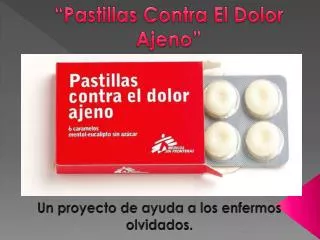 pastillas contra el dolor ajeno