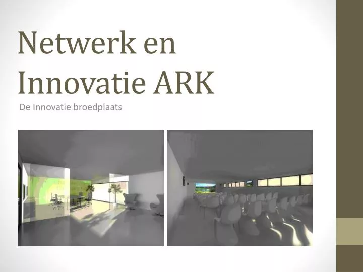 netwerk en innovatie ark