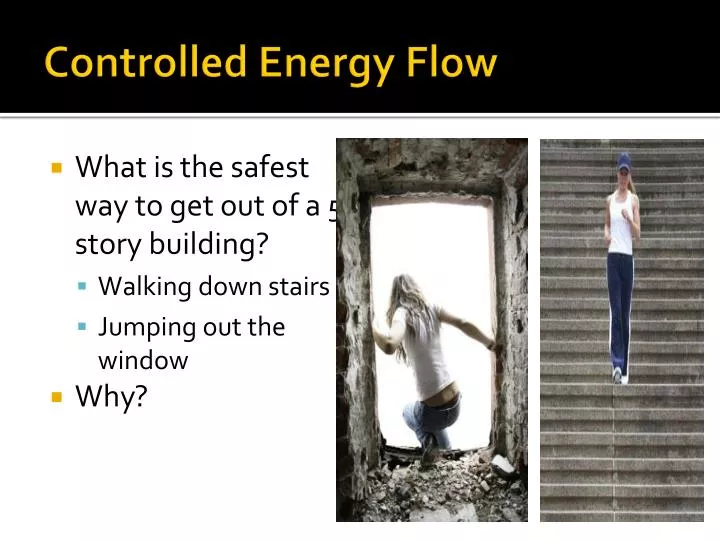 controlled energy flow