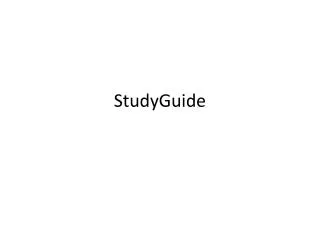 StudyGuide