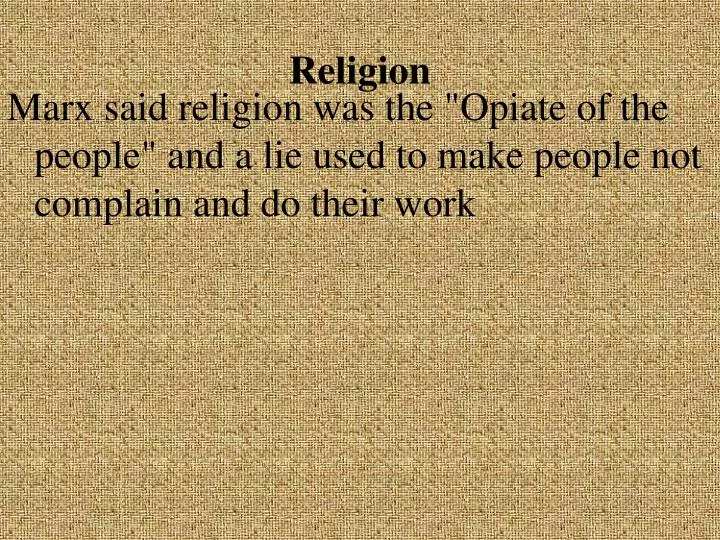 religion