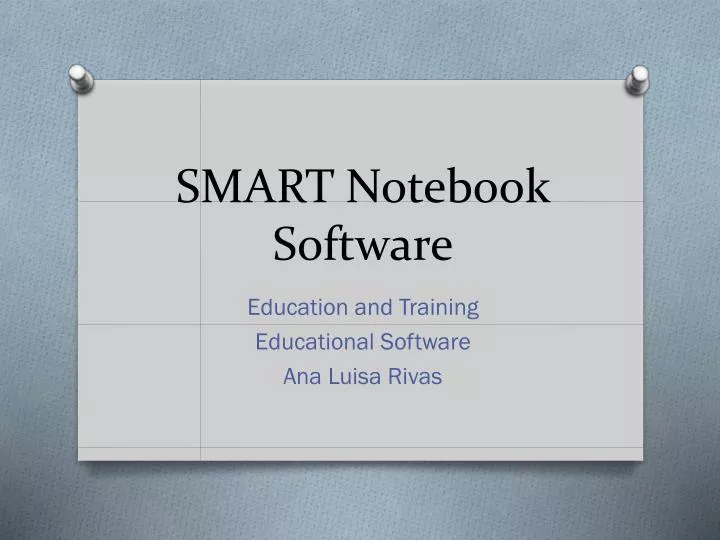smart notebook software