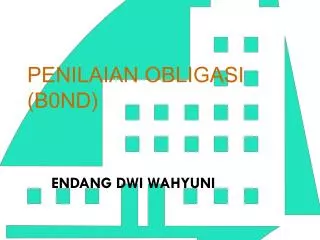 penilaian obligasi b0nd