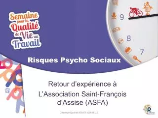risques psycho sociaux