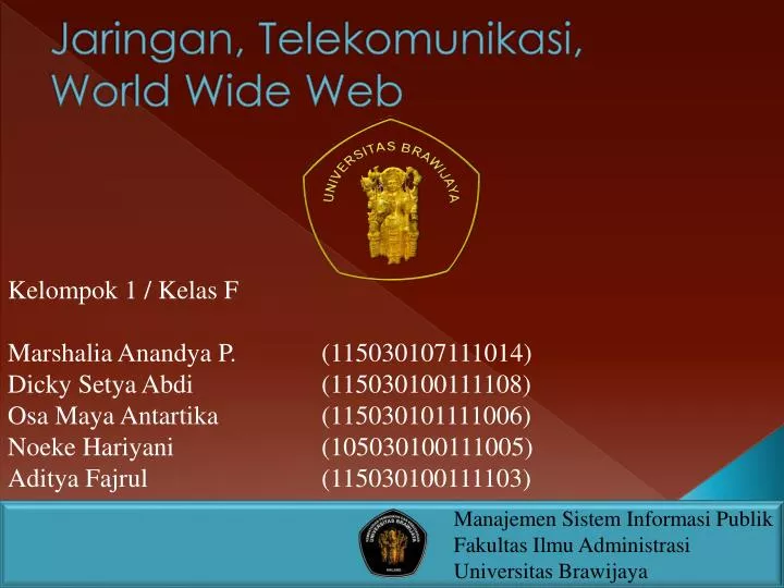 jaringan telekomunikasi world wide web