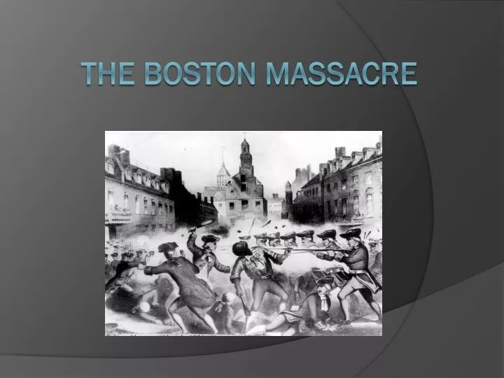 the boston massacre