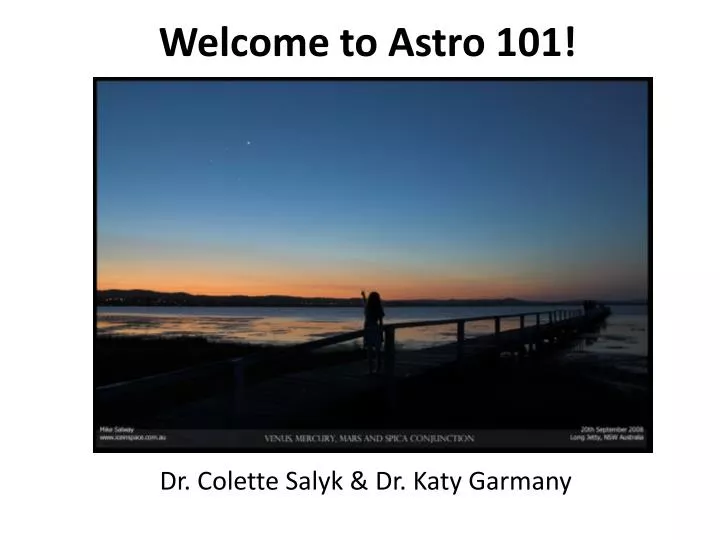 welcome to astro 101