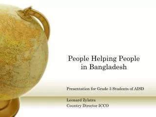 People Helping People in Bangladesh
