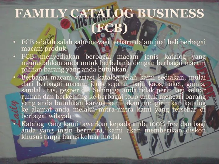 family catalog business fcb