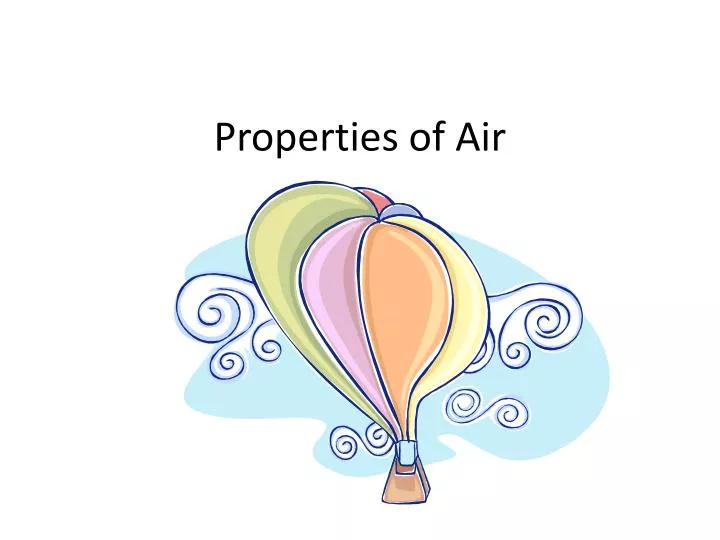 properties of air