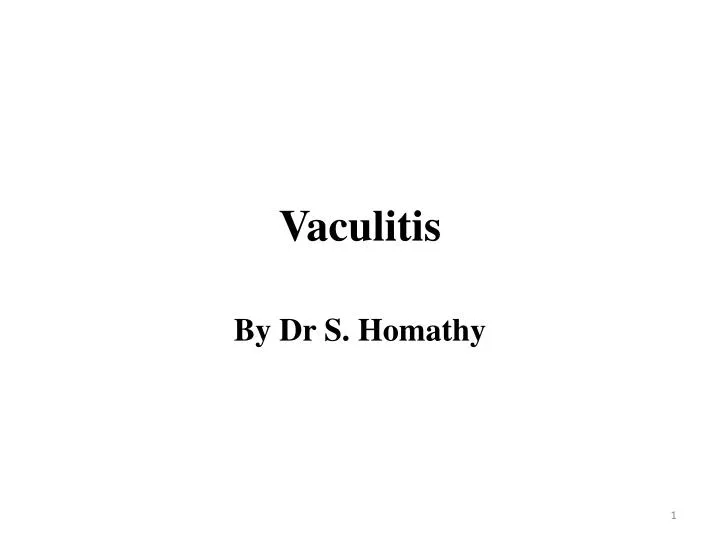 vaculitis