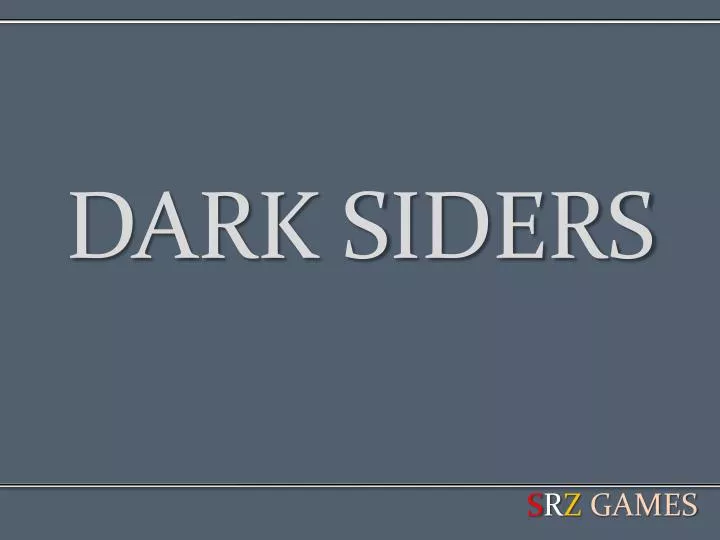 dark siders