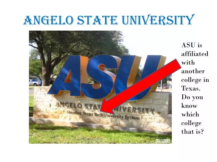 angelo state university