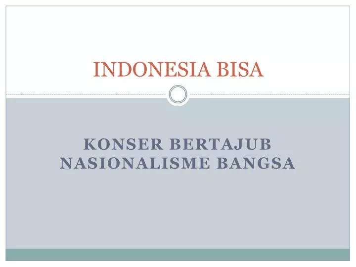 indonesia bisa