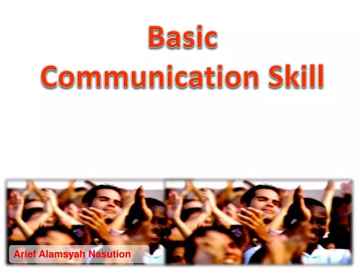 basic communication skill