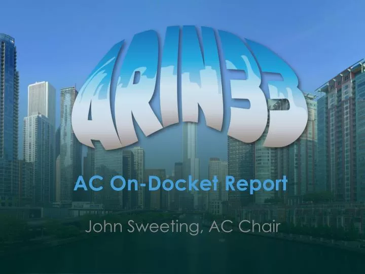 ac on docket report