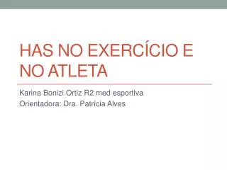 has no exerc cio e no atleta
