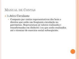 manual de contas