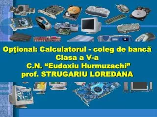op ional calculatoru l coleg de banc c lasa a v a c n eudoxiu hurmuzachi prof strugariu loredana