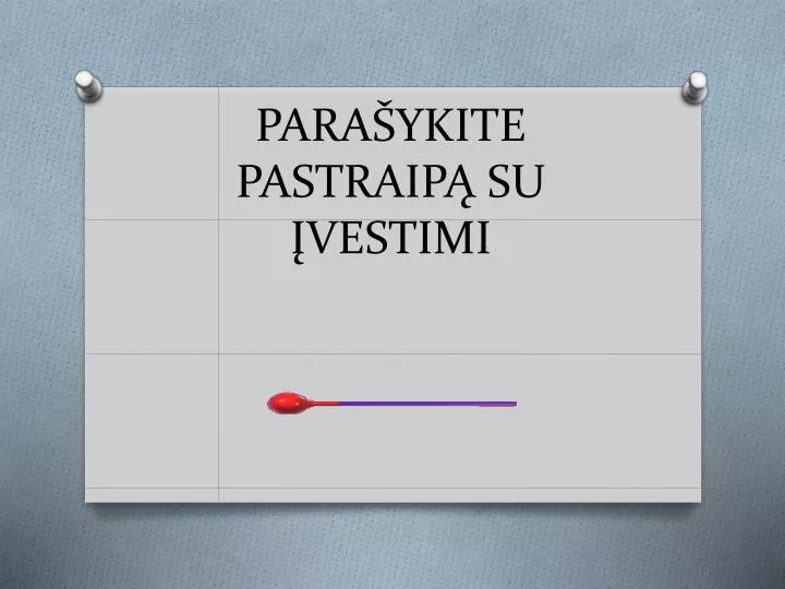 para ykite pastraip su vestimi