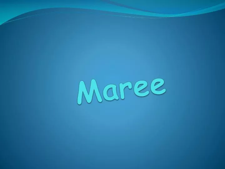 maree