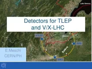 Detectors for TLEP and V/X-LHC