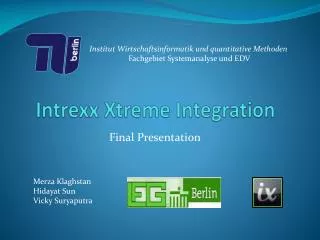 Intrexx X treme Integration