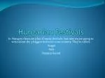 Hungarian Festivals - slide 1