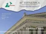 Conference Venue - slide 1