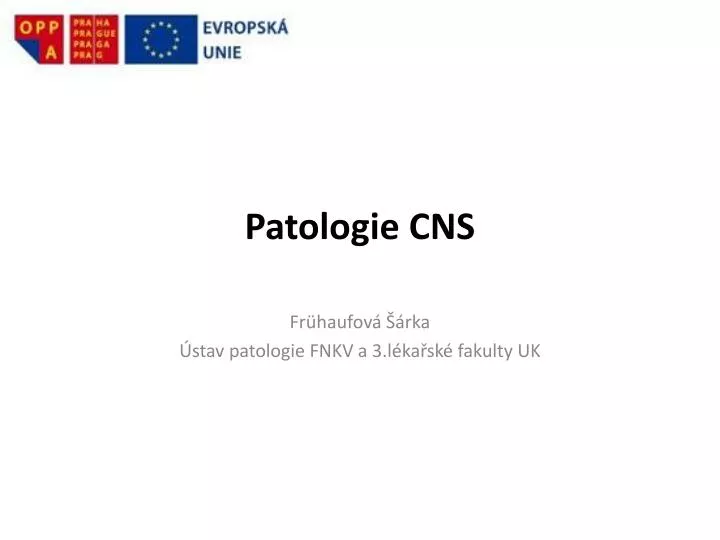 patologie cns