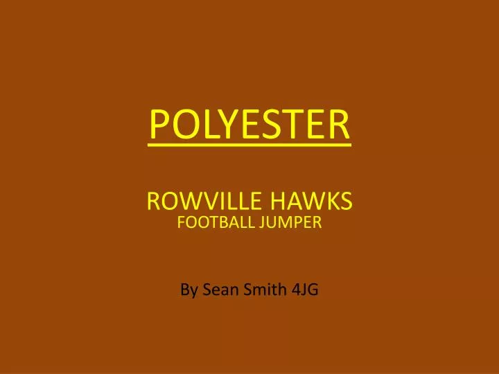 polyester rowville hawks