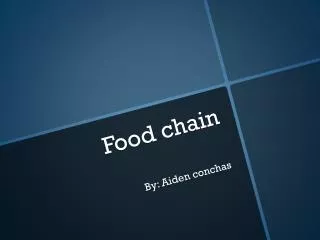 Food chain