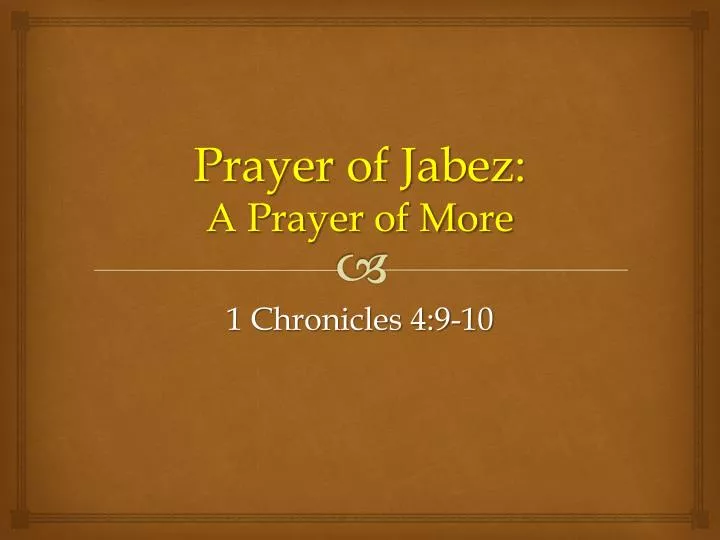 prayer of jabez a prayer of more