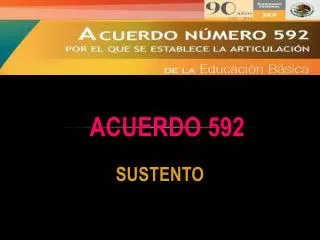 acuerdo 592