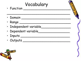vocabulary