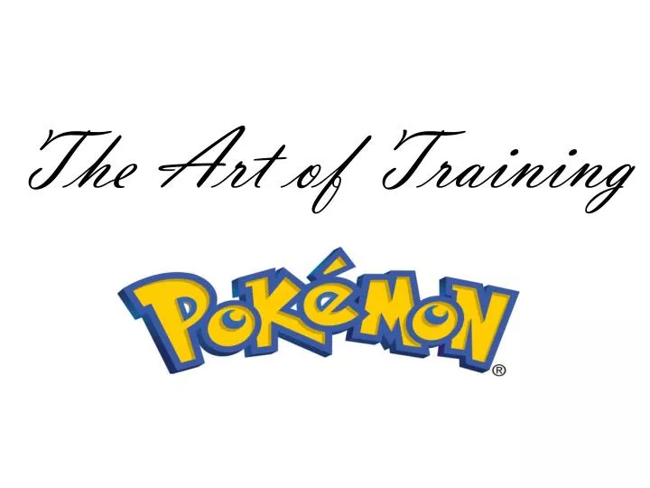 the art of training
