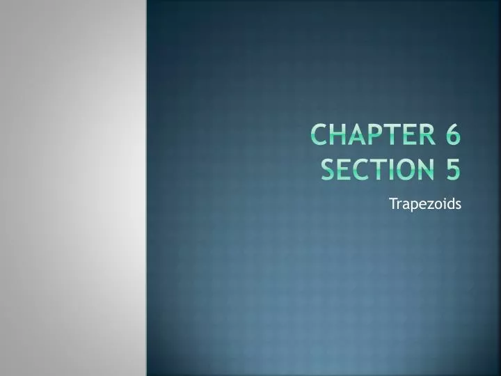 chapter 6 section 5