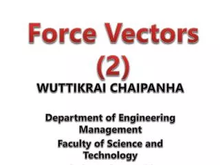 force vectors 2