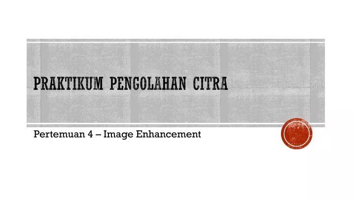 praktikum pengolahan citra