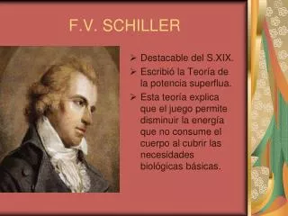 f v schiller