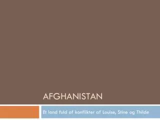 afghanistan